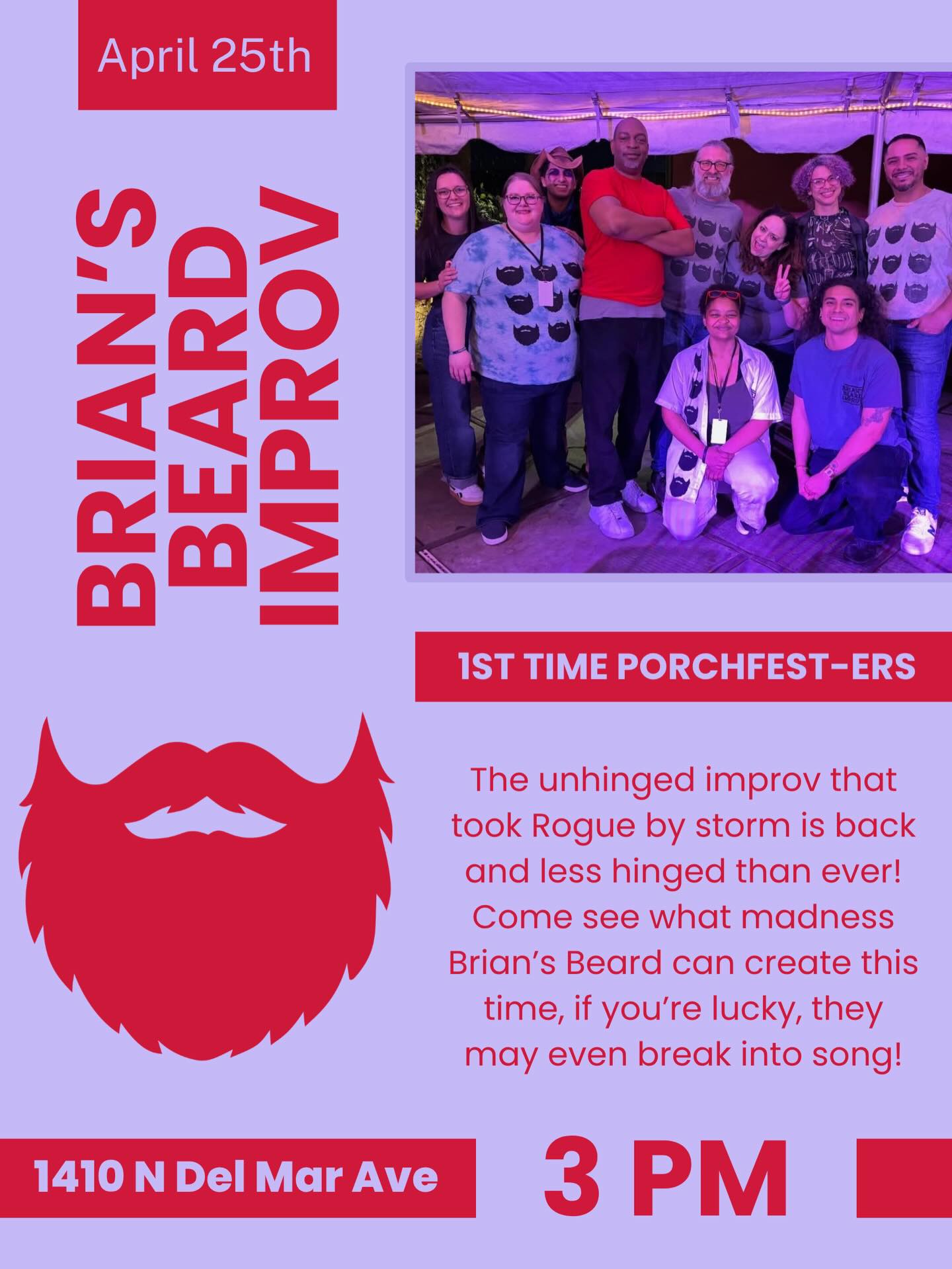 Brian's Beard Improv